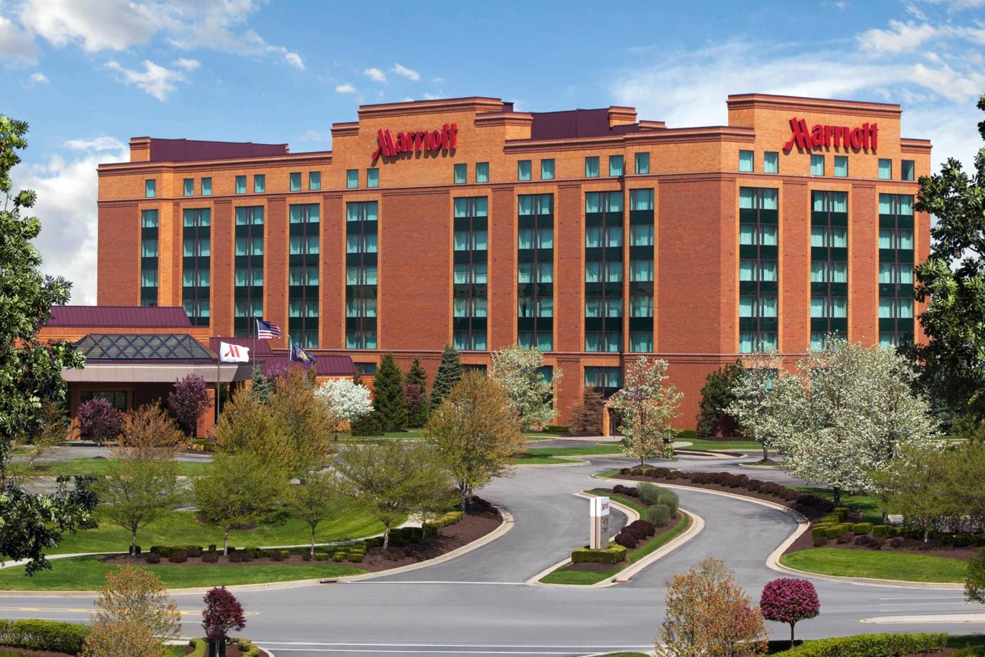 Chicago Marriott Northwest Hotel Hoffman Estates Exterior photo