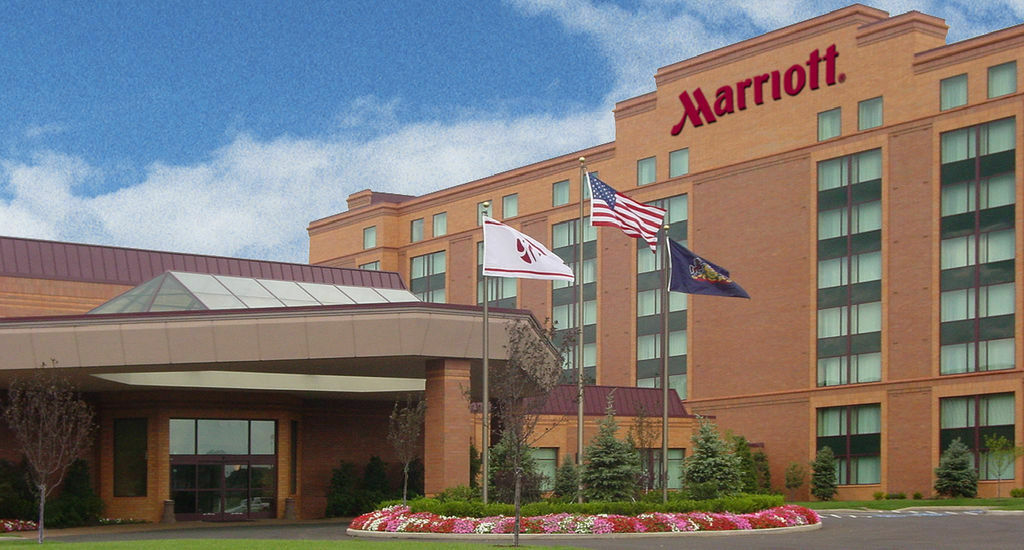 Chicago Marriott Northwest Hotel Hoffman Estates Exterior photo